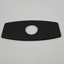 Load image into Gallery viewer, 6 Inch Cover Hole Plate Black Finish 6 Inch Plumbing Bathroom Kitchen Sink Hole Cover Plate Deck Mount