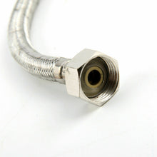 Load image into Gallery viewer, Stainless Steel Crome   Pipe Flexi 10mm x 1/2" Basin Monobloc Mixer Standard Taps Connector Pipe Flexi 10mm x 1/2" Basin Monobloc