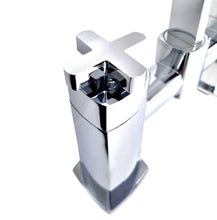 Load image into Gallery viewer, Waterfall Effect Bath Filler Tap Chrome Finish