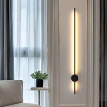 Load image into Gallery viewer, LED Wall Light Long Wall Sconce Lighting Fixtures Black/Gold 60 cm
