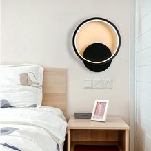 Load image into Gallery viewer, Wall Light Indoor Modern Wall Lamp Minimalist Round Sconces Wall LED Black/White
