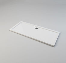 Load image into Gallery viewer, Walk In Screen Panel 700/760mm Wet Room Shower Enclosure Glass With Long Shower Tray
