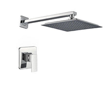 Load image into Gallery viewer, Chrome Finish Shower Set Mixer Bathroom 1 Way Shower Set Chrome Finish Shower Set Mixer Bathroom 1 Way Shower Set
