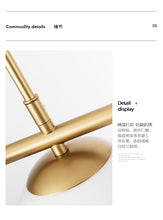 Load image into Gallery viewer, Glass Chandelier E27 Gold and Matte White 6/8 Lights
