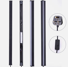 Load image into Gallery viewer, Wall Lights Indoor/Outdoor LED Wall Sconce Long Strips Lights Black Up Down 60/80/100cm White/Warm Light Watertight
