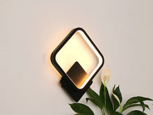 Load image into Gallery viewer, LED Wall Lamp Bedroom Light Nordic Modern White/Black Aluminum
