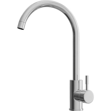 Kitchen Tap Mixer Kitchen Tap Chrome Finish Sink Mono Lever Swivel Faucet