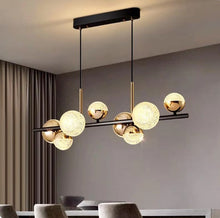 Load image into Gallery viewer, Modern Pendant Lights With Lampshades Black Base Hanging Dinning Lamp Bedroom LED
