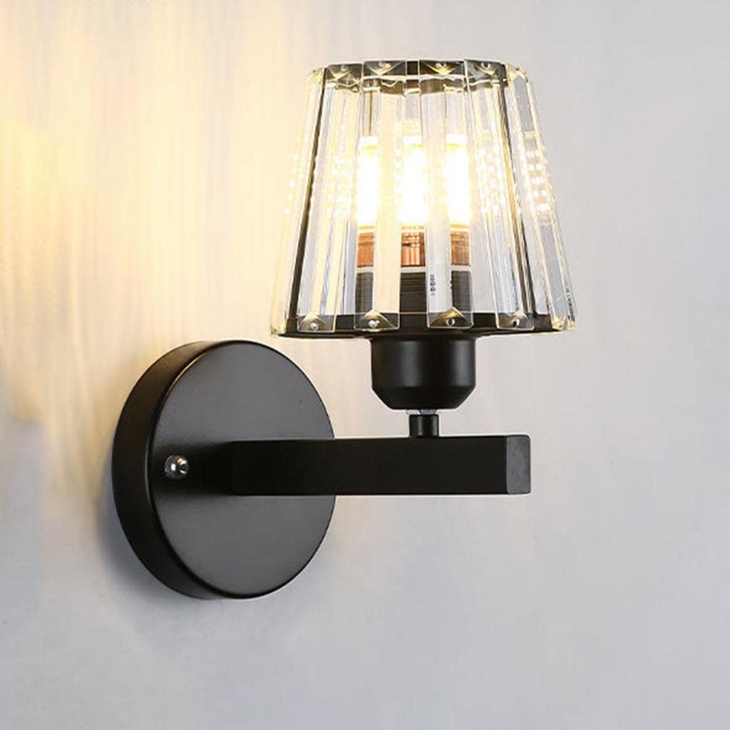 Wall Light Sconce Fixture LED E27 Lighting for Bedside Gold/Black Wall Lamp