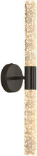 Load image into Gallery viewer, LED Wall Sconce Crystal with Bubble Glass Wall Lamps Modern Indoor Crystal Black/Gold Warm White
