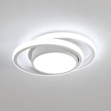 Load image into Gallery viewer, Modern 32W LED Ceiling Light – 27 cm Decorative Flush-Mount Cold White Fixture White

