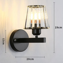 Load image into Gallery viewer, Wall Light Sconce Fixture LED E27 Lighting for Bedside Gold/Black Wall Lamp
