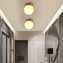 Load image into Gallery viewer, Modern Wall Light Gold/Black Wall Lamp Indoor Ball Lamp Shade GU10
