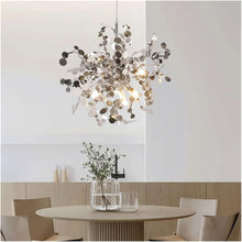 Load image into Gallery viewer, Chandelier Pendant Light Height Adjustable Silver/Gold Hanging Lamp
