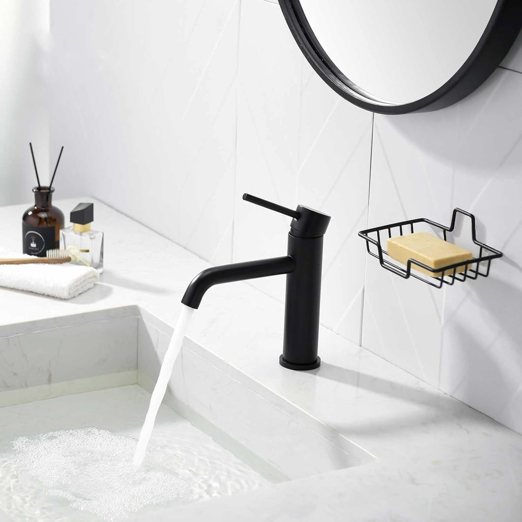 Bathroom Black Basin Mixer Tap