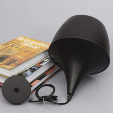 Load image into Gallery viewer, 1-Light E27 Black Industrial Pendant Lamp Retro Hanging Lamp Height Adjustable Ceiling Lighting
