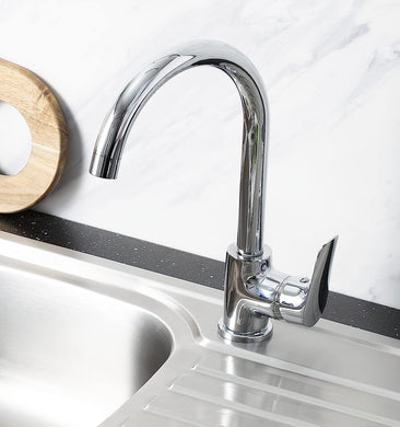 Kitchen Tap Kitchen Tap Chrome Finish Swivel Spout Single Lever