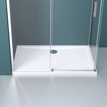 Load image into Gallery viewer, Plastic Shower Tray Plastic Shower Tray White Finish Rectangle 1200X760mm
