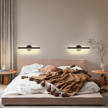 Load image into Gallery viewer, LED Wall Lights Indoor Wall Lamp Modern Black Warm Light Wall Sconce 38cm
