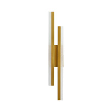 Load image into Gallery viewer, Modern Minimalist Strip Wall Lamp Gold/Black Linear Wall Sconce Indoor 20W Wall Mounted LED Lights 3 Color
