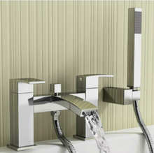 Load image into Gallery viewer, Bath Shower Mixer Filler Tap With A 1.5m Shower Hose and Shower Handheld Chrome
