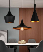Load image into Gallery viewer, Black 3 * E27 Lighting Height Adjustable Led Pendant Light Modern
