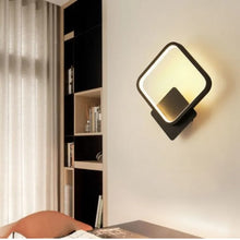Load image into Gallery viewer, LED Wall Lamp Bedroom Light Nordic Modern White/Black Aluminum
