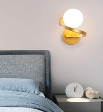 Load image into Gallery viewer, Wall Sconces Wall Light Modern Minimalist Home Decor Black/Gold Wall Lamp
