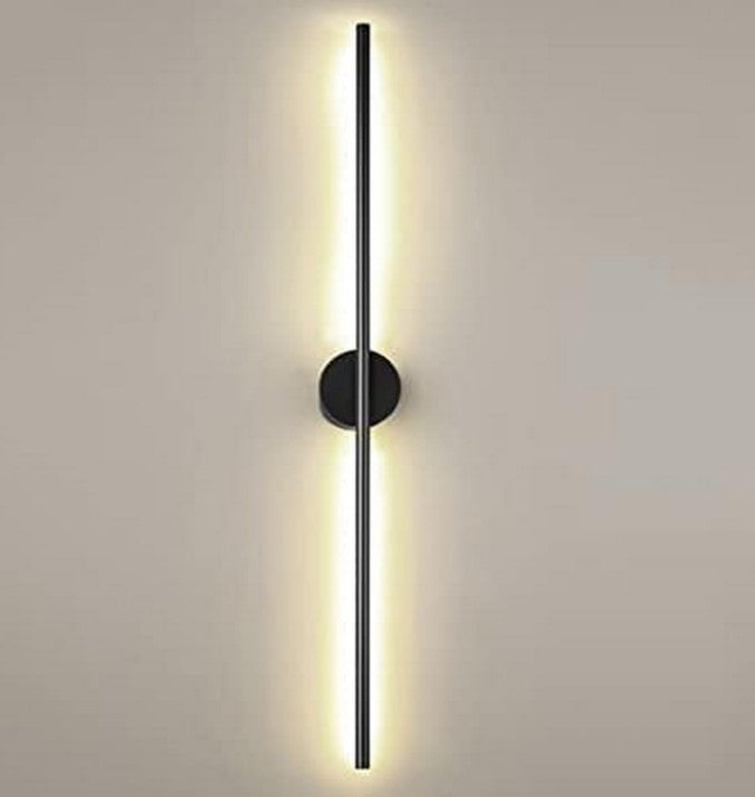 Wall Light Long Strip LED Wall Lamp Linear Sconce 17W Black/ Gold Indoor LED Up and Down