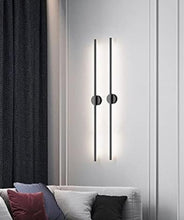 Load image into Gallery viewer, Wall Light Long Strip LED Wall Lamp Linear Sconce 17W Black/ Gold Indoor LED Up and Down

