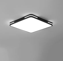 Load image into Gallery viewer, Ultra Thin Square LED Ceiling Light Modern Simple White/Black Bedroom Balcony Decor Pendant Light 40cm
