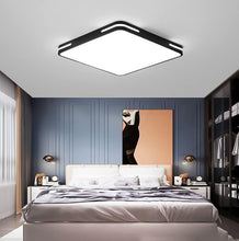 Load image into Gallery viewer, Ultra Thin Square LED Ceiling Light Modern Simple White/Black Bedroom Balcony Decor Pendant Light 40cm
