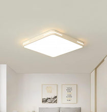 Load image into Gallery viewer, Ultra Thin Square LED Ceiling Light Modern Simple White/Black Bedroom Balcony Decor Pendant Light 40cm
