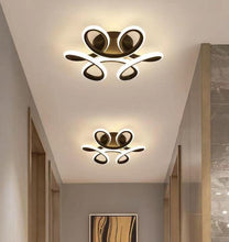 Load image into Gallery viewer, Ceiling Light LED 26W Creative Design Modern Black Simple Ceiling Lighting 24cm Acrylic
