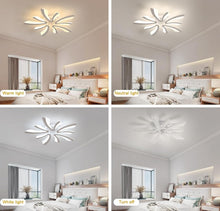 Load image into Gallery viewer, Ceiling Light LED Ceiling Lighting 48W Acrylic Modern Lighting Fixture with Remote Control White
