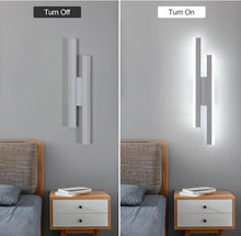 Load image into Gallery viewer, Modern LED Wall Light 16W White Cool White (6500K) Wall Sconce
