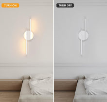 Load image into Gallery viewer, Indoor Wall Light LED Warm Light 6 W White Finish
