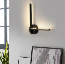 Load image into Gallery viewer, LED Wall Light Indoor Wall Lamp Living Room LED Modern Black 16 W Hallway Lamp Wall Cold White
