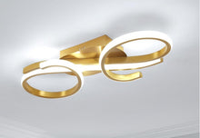 Load image into Gallery viewer, Modern LED Ceiling Light 36W Creative Gold Ceiling Lamp LED 42cm Cool White
