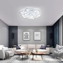 Load image into Gallery viewer, LED Living Room Ceiling Light 54W 4860 lm Acrylic Modern Chandelier 74 cm White Remote Control
