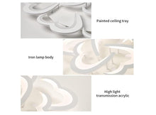 Load image into Gallery viewer, LED Living Room Ceiling Light 54W 4860 lm Acrylic Modern Chandelier 74 cm White Remote Control
