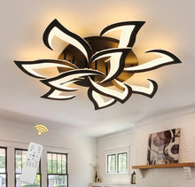 Load image into Gallery viewer, LED Ceiling Light 85 W Dimmable Ceiling Light with Remote Control White/Black
