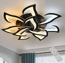 Load image into Gallery viewer, LED Ceiling Light 85 W Dimmable Ceiling Light with Remote Control White/Black
