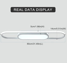 Load image into Gallery viewer, LED Ceiling Light 80cm with Remote Control Flush Mount White
