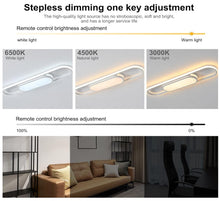 Load image into Gallery viewer, LED Ceiling Light 80cm with Remote Control Flush Mount White
