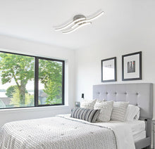 Load image into Gallery viewer, LED Ceiling Light 18W Modern Led Light 3 LED Curved Strips Indoor Flush Mount
