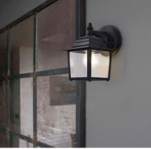 Load image into Gallery viewer, Wall LED Porch Outdoor Mounted Wall Light Retro Black Loft Rustic Wall Lamp
