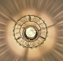 Load image into Gallery viewer, Modern Crystal Ceiling Light Semi Flush Light Silver E27
