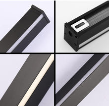 Load image into Gallery viewer, Wall Lights Indoor/Outdoor LED Wall Sconce Long Strips Lights Black Up Down 60/80/100cm White/Warm Light Watertight
