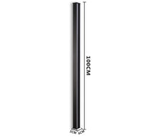 Load image into Gallery viewer, Wall Lights Indoor/Outdoor LED Wall Sconce Long Strips Lights Black Up Down 60/80/100cm White/Warm Light Watertight
